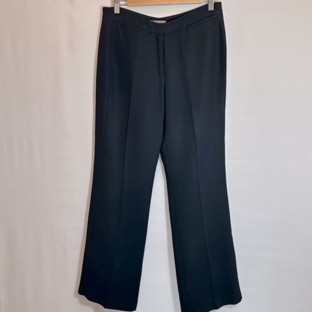 Ann Taylor Signature Fit Womens 6 Dress Pants Trousers Lined Career Black Office